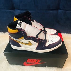 Air Jordan 1 Retro High OG LA To Chicago Size 10